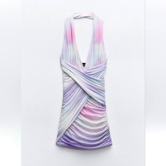 NWT ZARA TULLE DRESS SIZE M 💜 - Picture 1 of 5